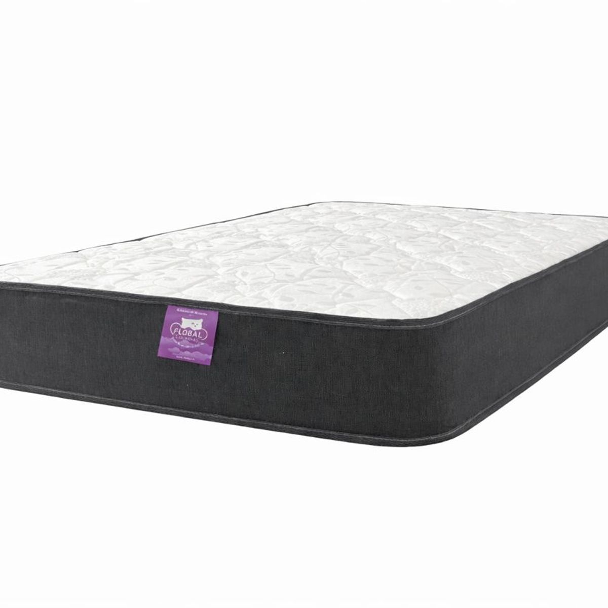 FLOBAL - Colchón Funcional 1,5 Plazas Resorte 105x190x25cm Flobal