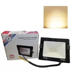 GENERICO - Foco Proyector Led Plano Reflector Multiled 20w Exterior 003156