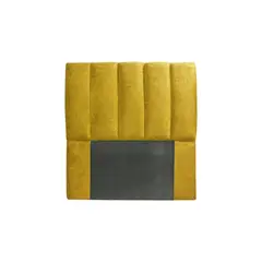 INNOVAMUEBLES - RESPALDO DE CAMA DREAMS 1,5 PL MOSTAZA