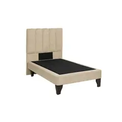 INNOVAMUEBLES - RESPALDO DREAMS + BASE 1,5 PL BEIGE