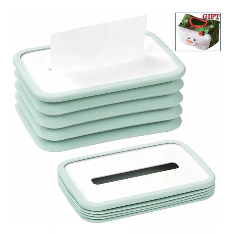 GENERICO - Dispensador Pañuelos Caja Porta Servilletas Tapa
