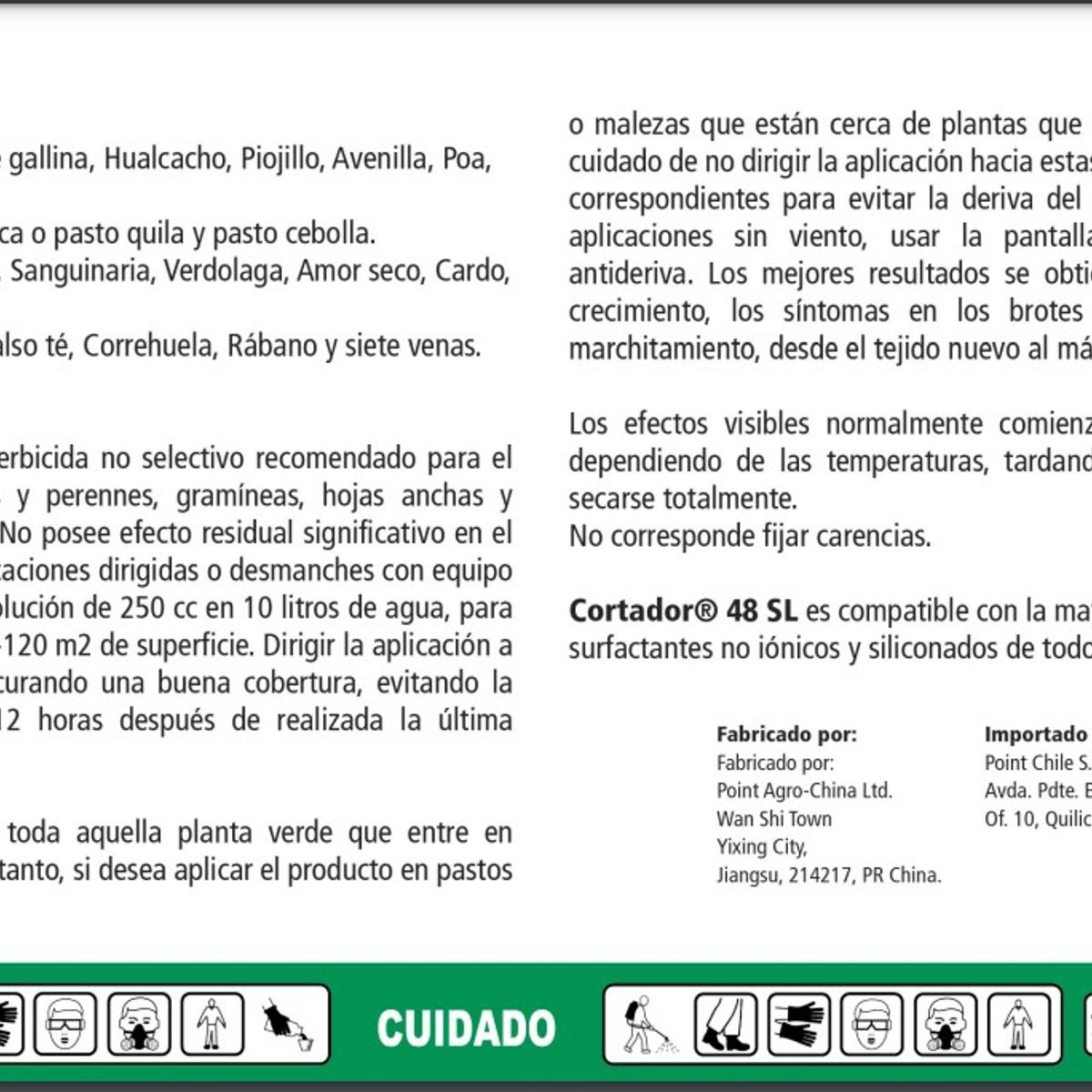 FUZE CLEAN - Mata Maleza  Herbicida CORTADOR 500cc CONCENTRADO