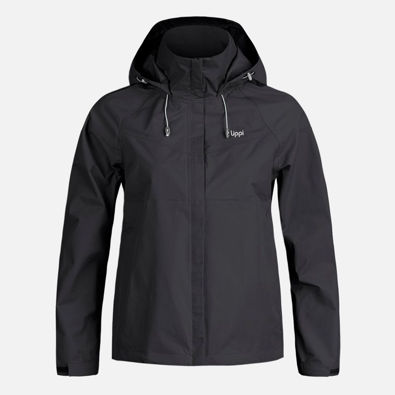 LIPPI - Chaqueta Mujer Alpine B-Dry Hoody Jacket Negro Lippi