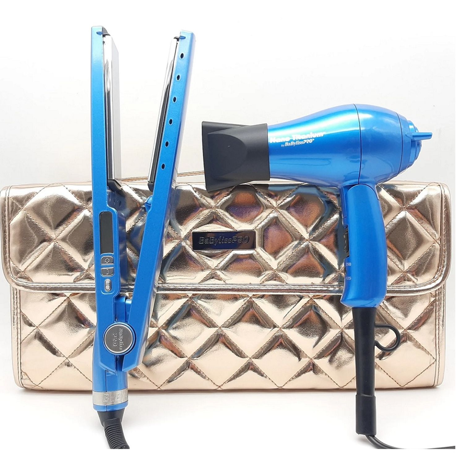 BABYLISS PRO Pack Travel Plancha 4091 y Secadora De Viaje