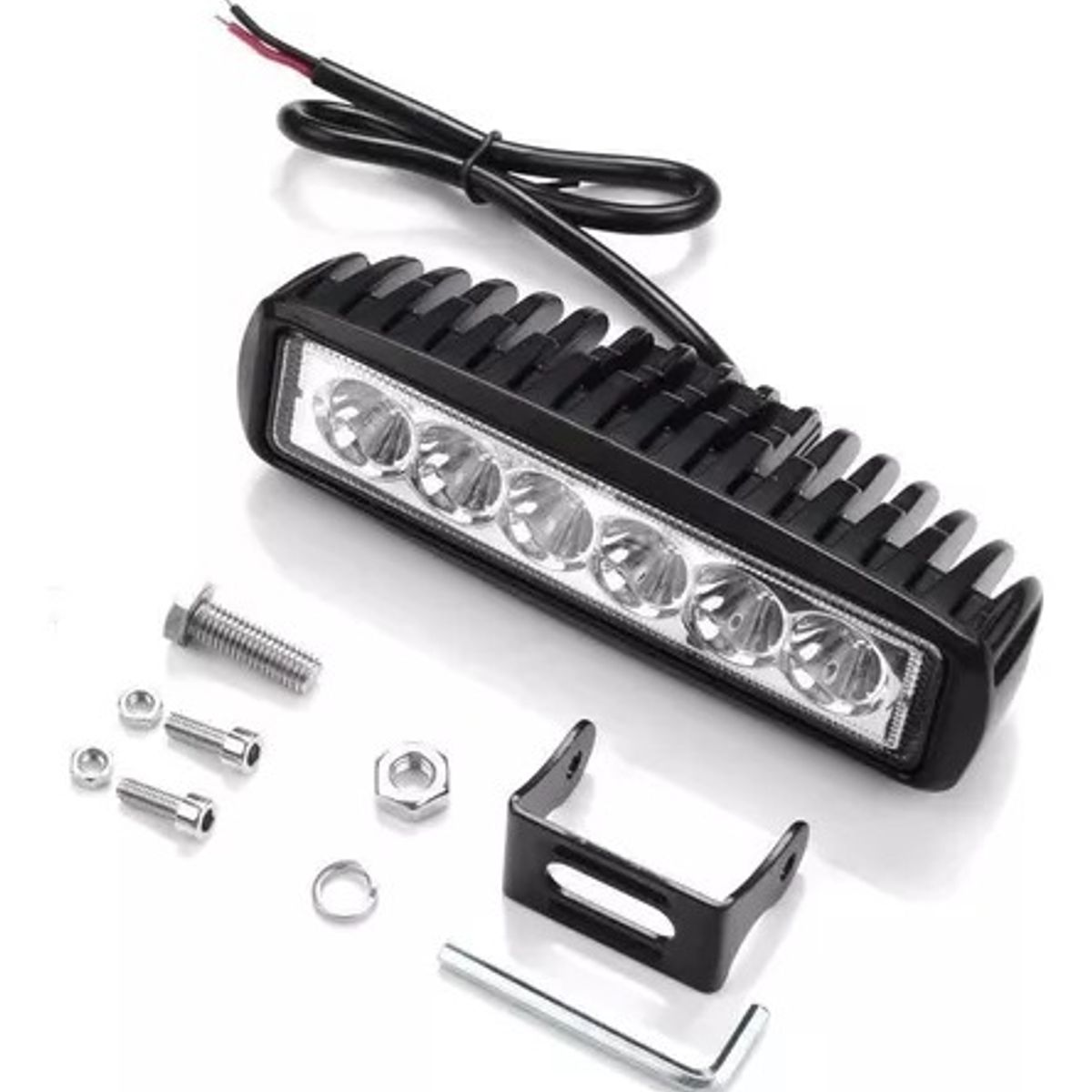 GENERICO - Focos Neblineros Led Neblineros Led Neblineros Barra 18w