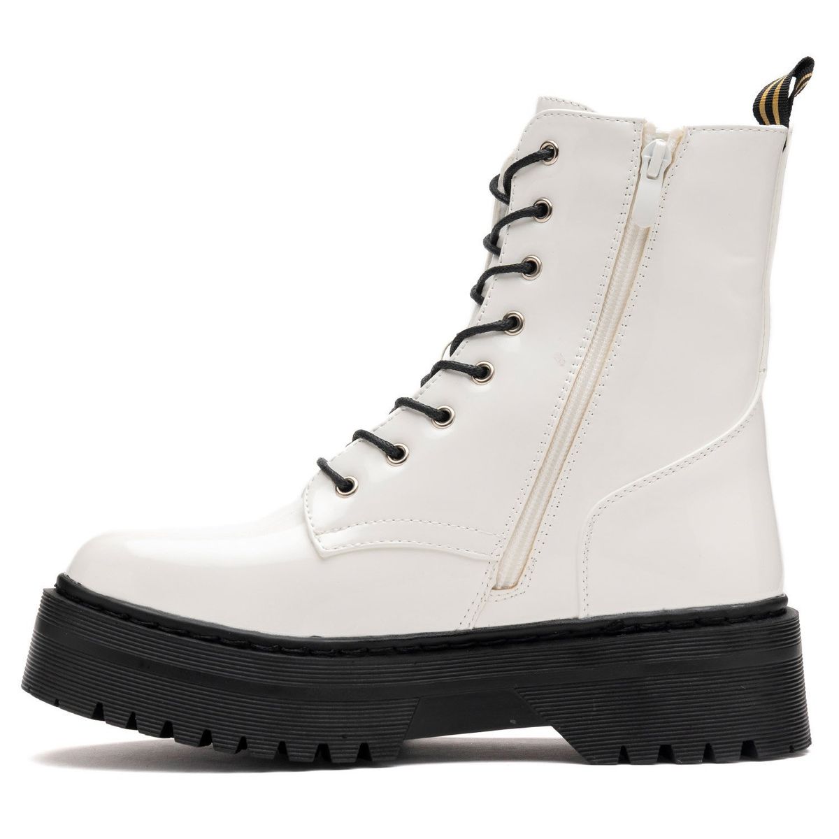 HERIEL - Botín Mujer Blanco Pasadena Heriel