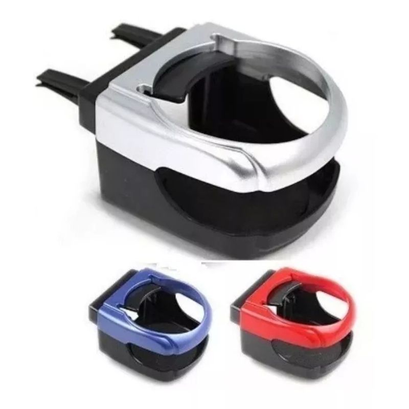 GENERICO - X2 Porta Vaso Porta Bebidas Auto En Rejilla De Aire