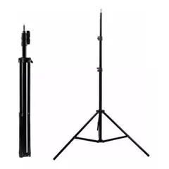 GENERICO - Trípode, 2,00 Mtrs Atril Aro De Luz, Cámara, Termometro Ful