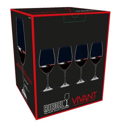 Imagen 2 del producto VIVANT SET 4 COPAS VINO TINTO