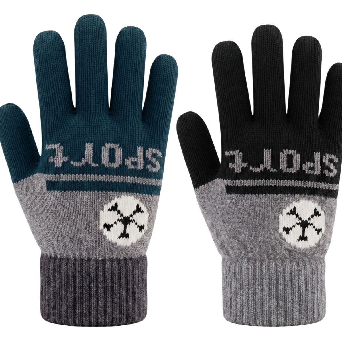 LIKE SHOP - Pack 2 Pares de Guantes Polar Suave Invierno Niño