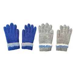 LIKE SHOP - Pack 2 Pares de Guantes Polar Suave Invierno Niño