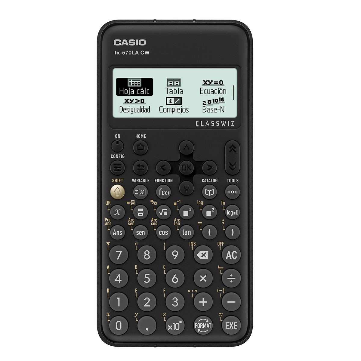 CASIO - CALCULADORA CIENTÍFICA CLASSWIZ FX-570LACW