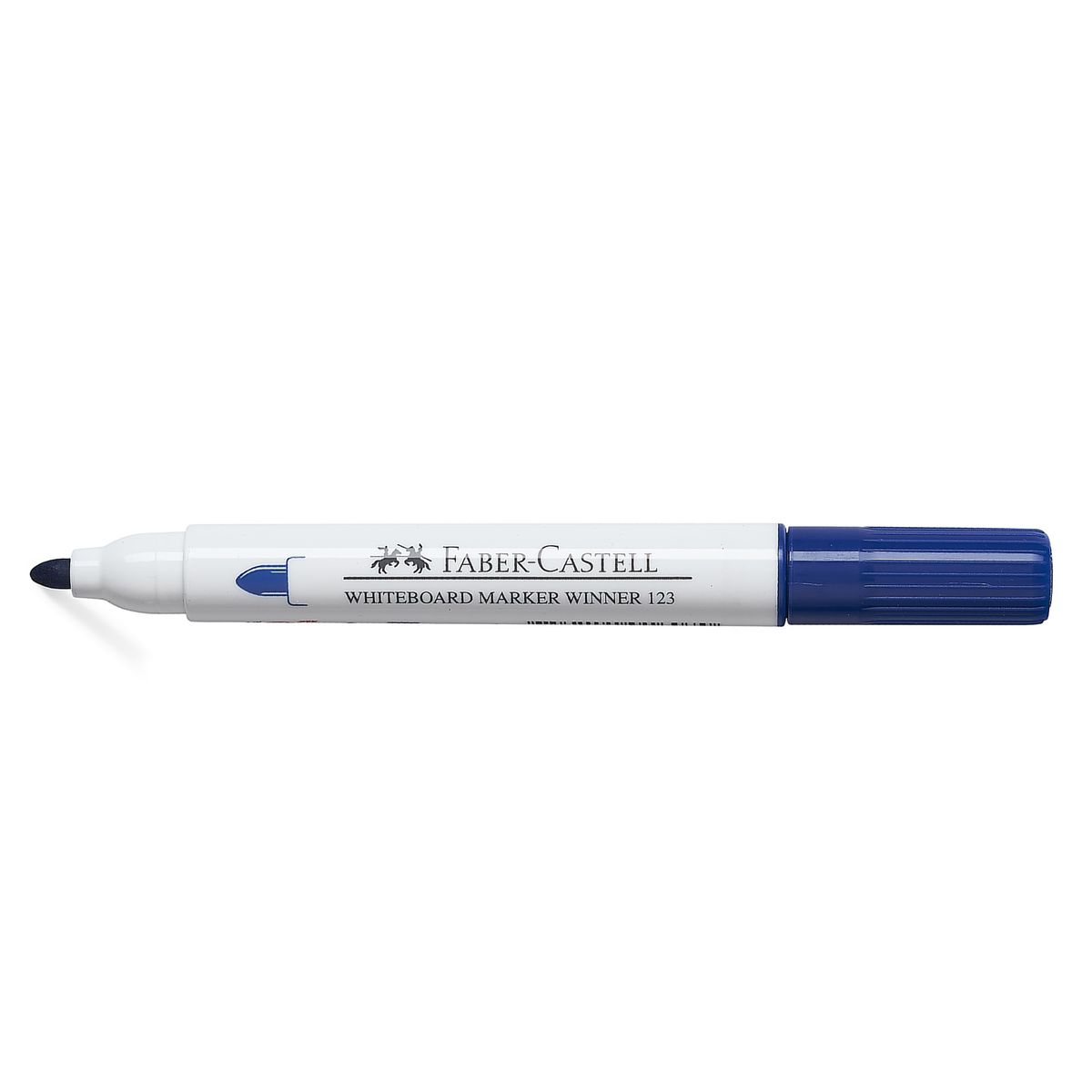 FABER-CASTELL - Marcador Pizarra Blanca Winner 123 Faber-Castell Azul