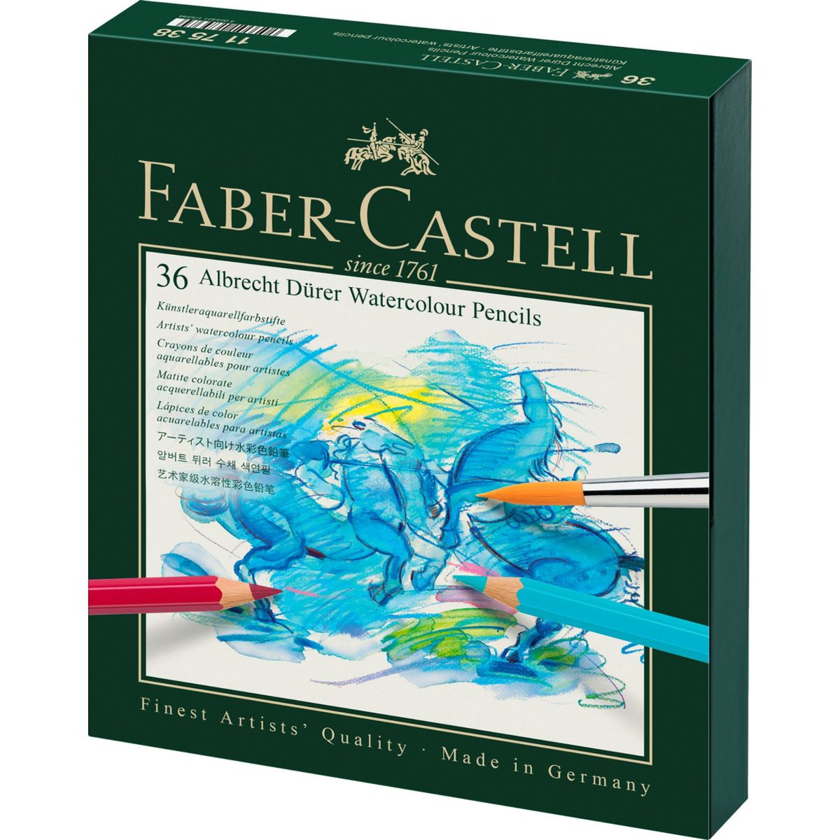 FABER-CASTELL - Lápiz Acuarelable A.Dürer Faber-Castell x36 Colores