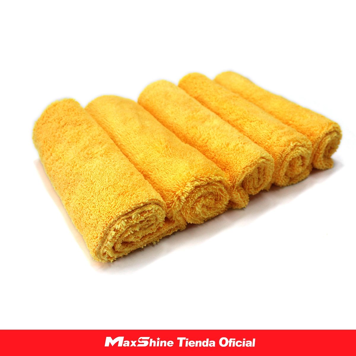 MAX SHINE - Kit 5 Toallas Multiproposito 380gsm Maxshine