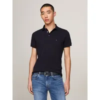 Polo Slim Fit Logo 1985 Azul