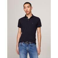 Polo Slim Fit Logo 1985 Azul