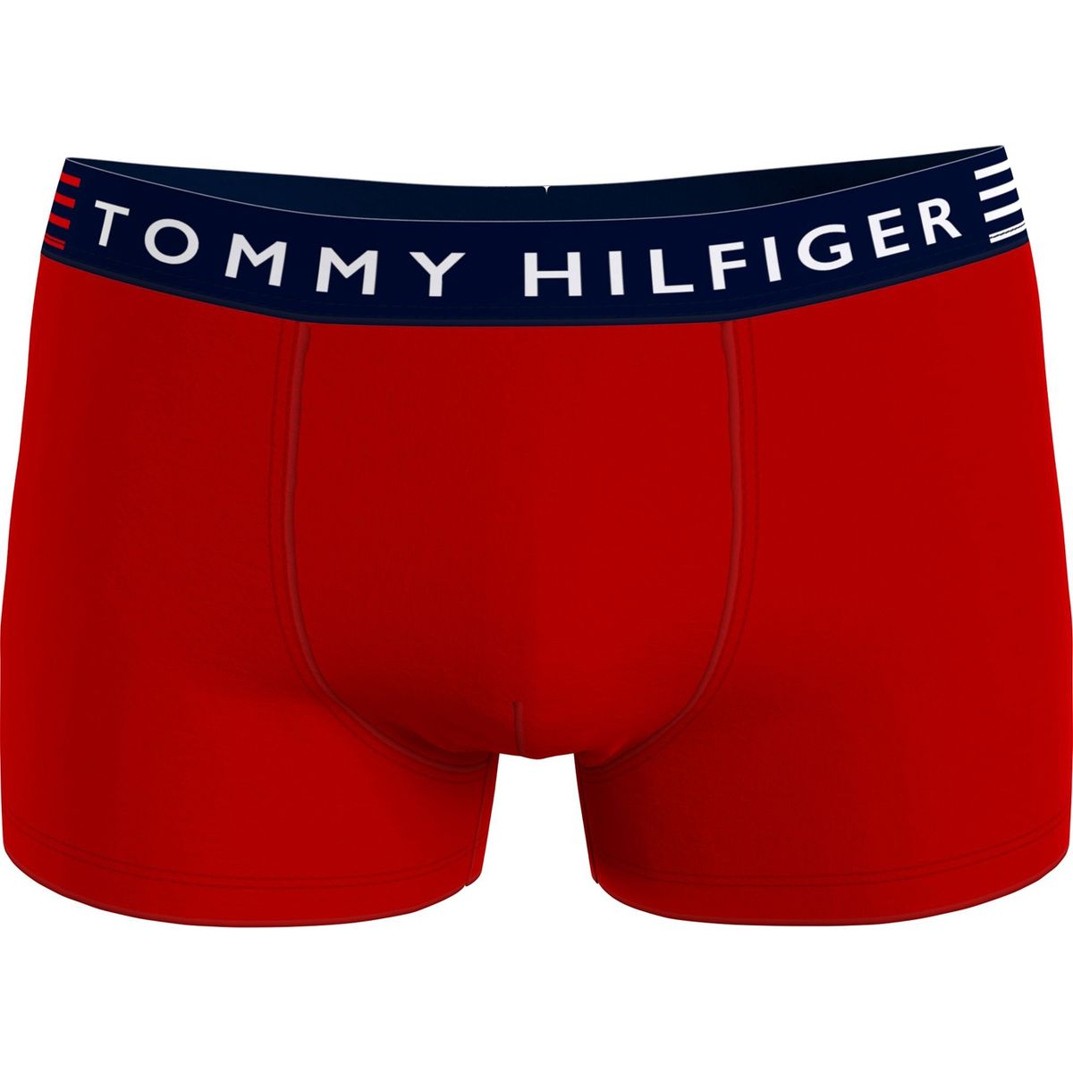 TOMMY HILFIGER - Calzoncillo Trunk Stripe Logo Rojo Tommy Hilfiger