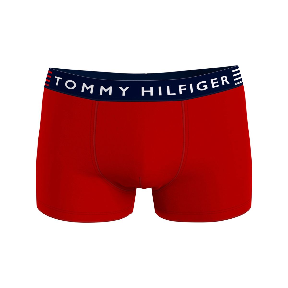 TOMMY HILFIGER - Calzoncillo Trunk Stripe Logo Rojo Tommy Hilfiger