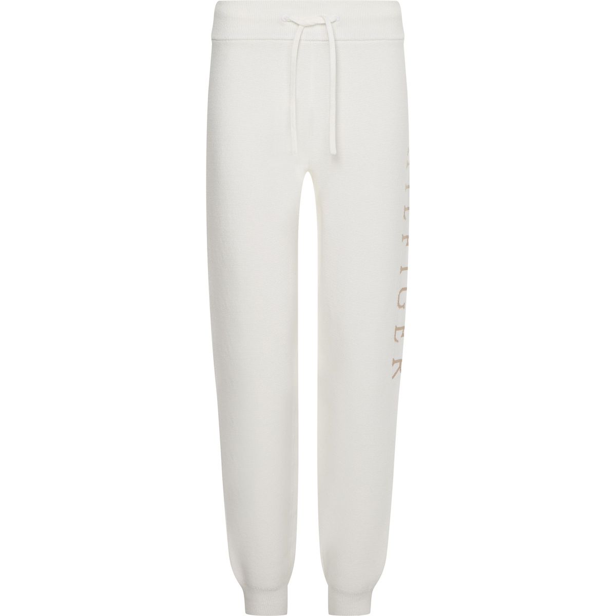 TOMMY HILFIGER - Jogger Cotton Graphic Logo Blanco Tommy Hilfiger