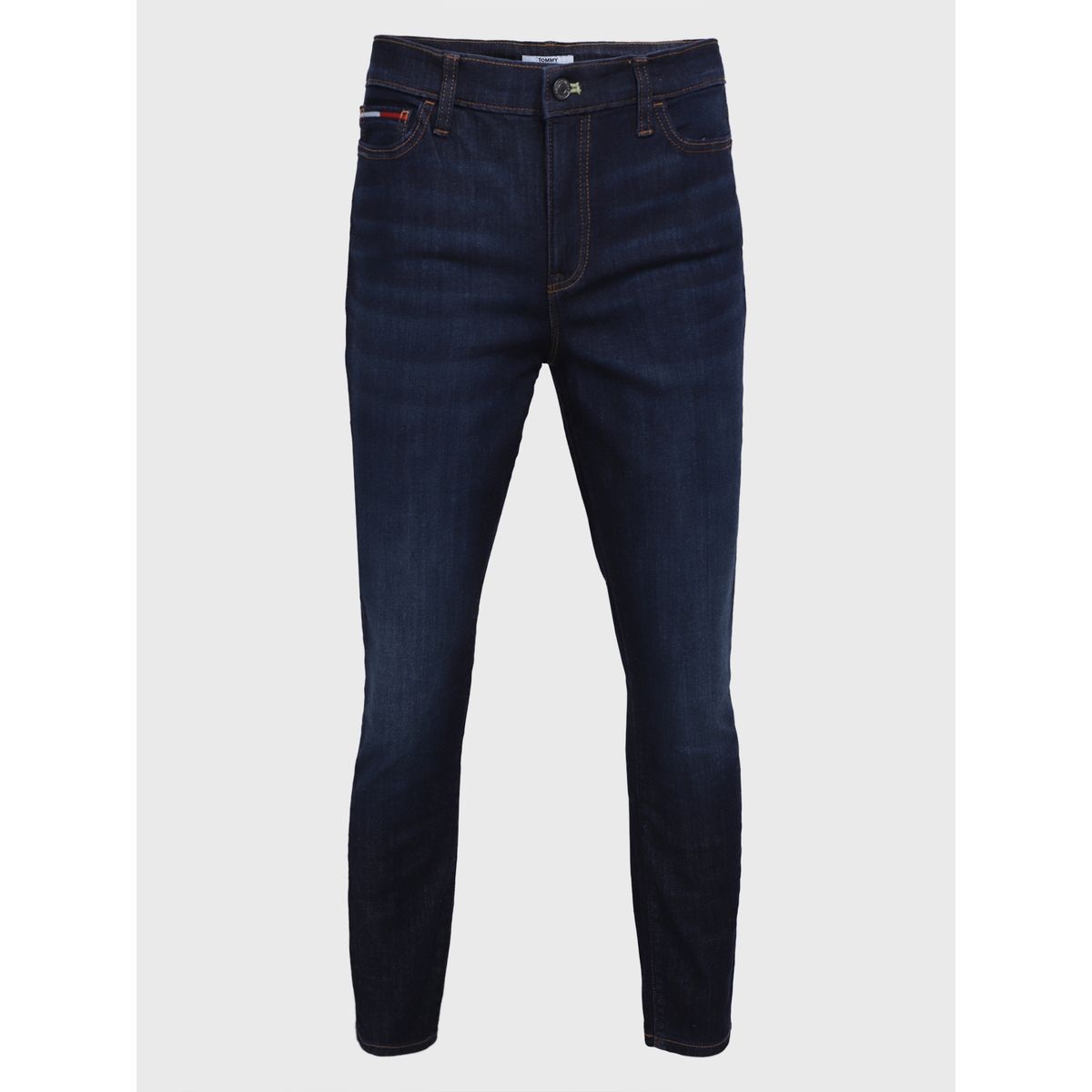 TOMMY HILFIGER - Jeans Dark Skinny Talle Medio Azul Tommy Hilfiger