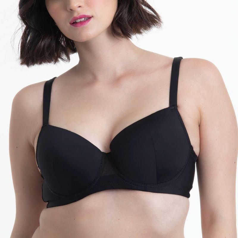LADY GENNY - Sosten Microfibra y Encaje Con Soft