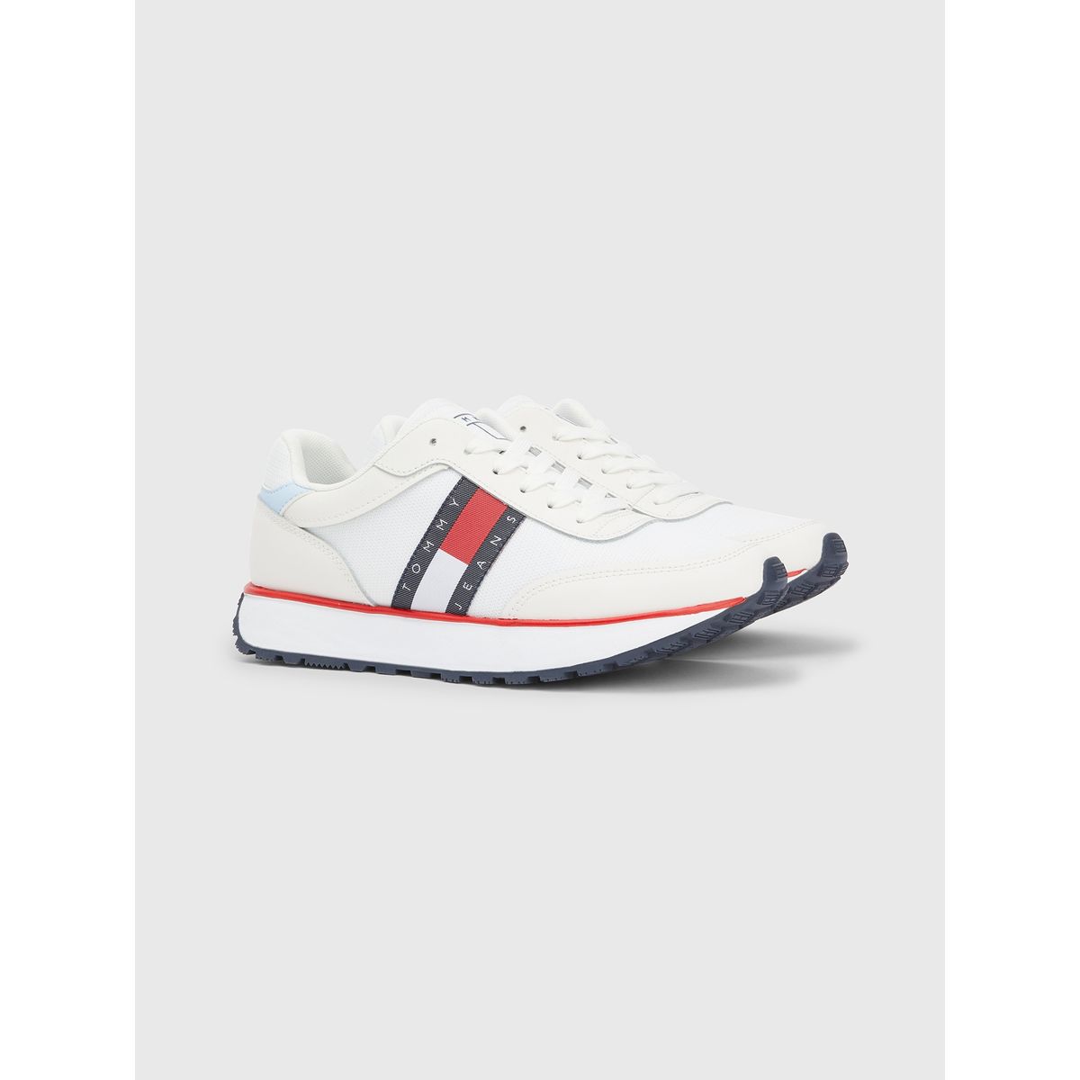 TOMMY HILFIGER - Zapatillas Sutton Con Logo Blanco Tommy Hilfiger