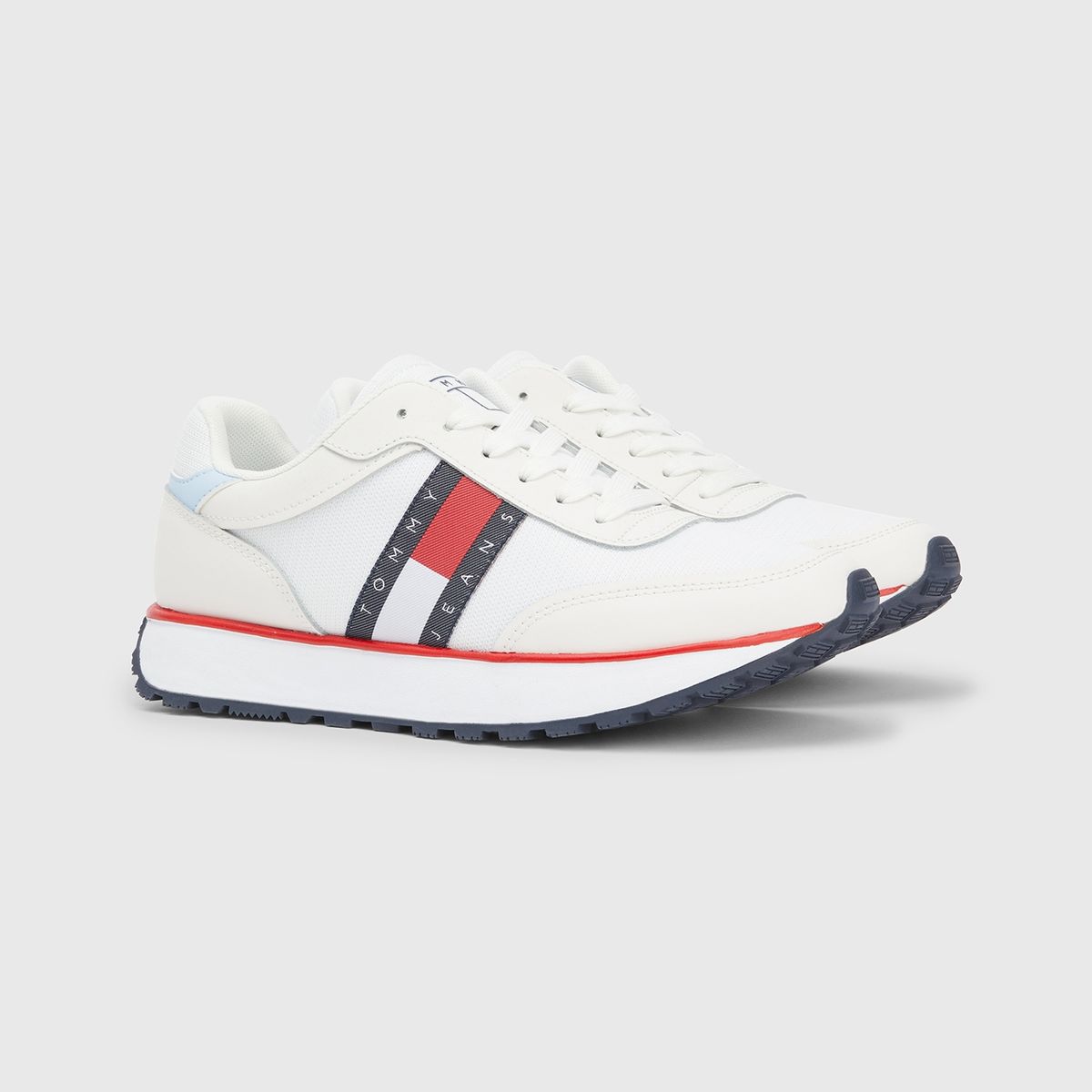 TOMMY HILFIGER - Zapatillas Sutton Con Logo Blanco Tommy Hilfiger