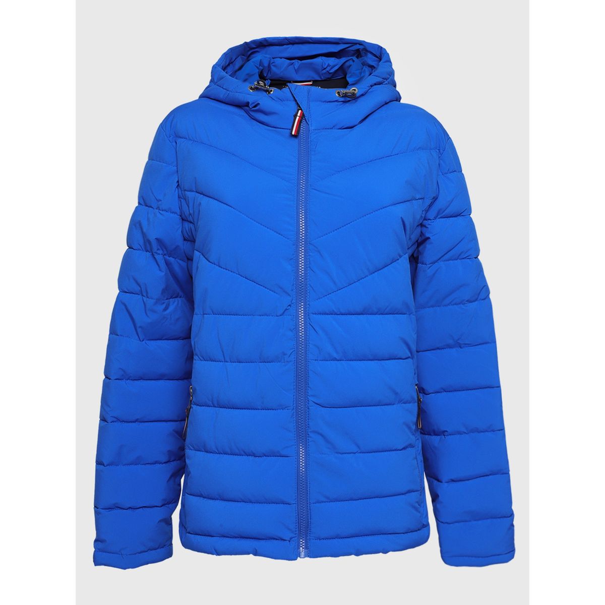 TOMMY HILFIGER - Parka Packable Essential Logo Azul Tommy Hilfiger