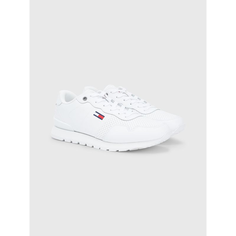 TOMMY HILFIGER - Zapatillas Lifestyle Con Logo Blanco Tommy Hilfiger