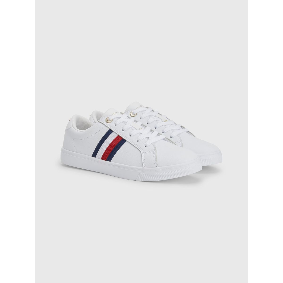 TOMMY HILFIGER - Zapatillas Stripe Lateral Blanco Tommy Hilfiger