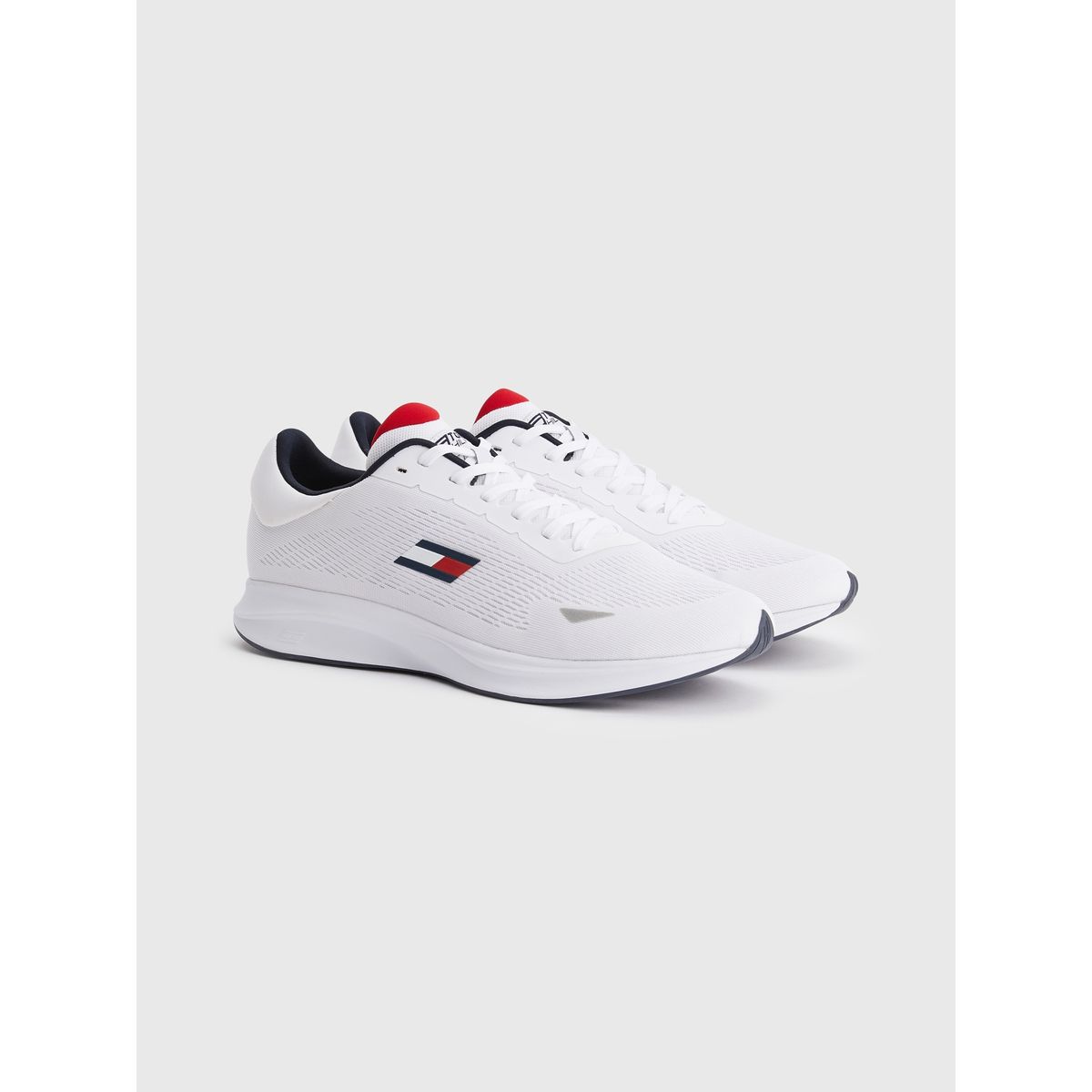 TOMMY HILFIGER - Zapatillas Sport De Malla Blanco Tommy Hilfiger