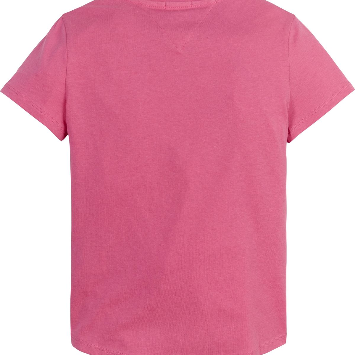 TOMMY HILFIGER - Polera Essential Organic Cotton Rosado Tommy Hilfiger