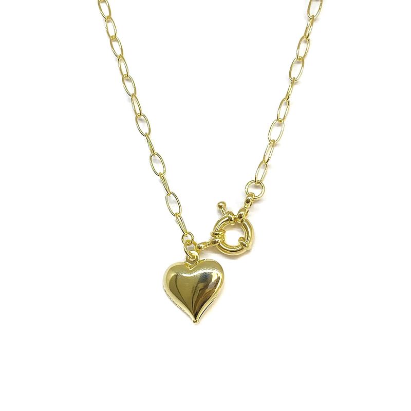 ANDREA COGGIOLA JOYAS - Collar Amal Enchapado Oro 18K
