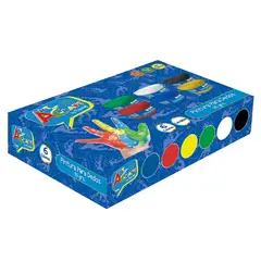 ART AND CRAFT - Pintura para dedos 6 colores