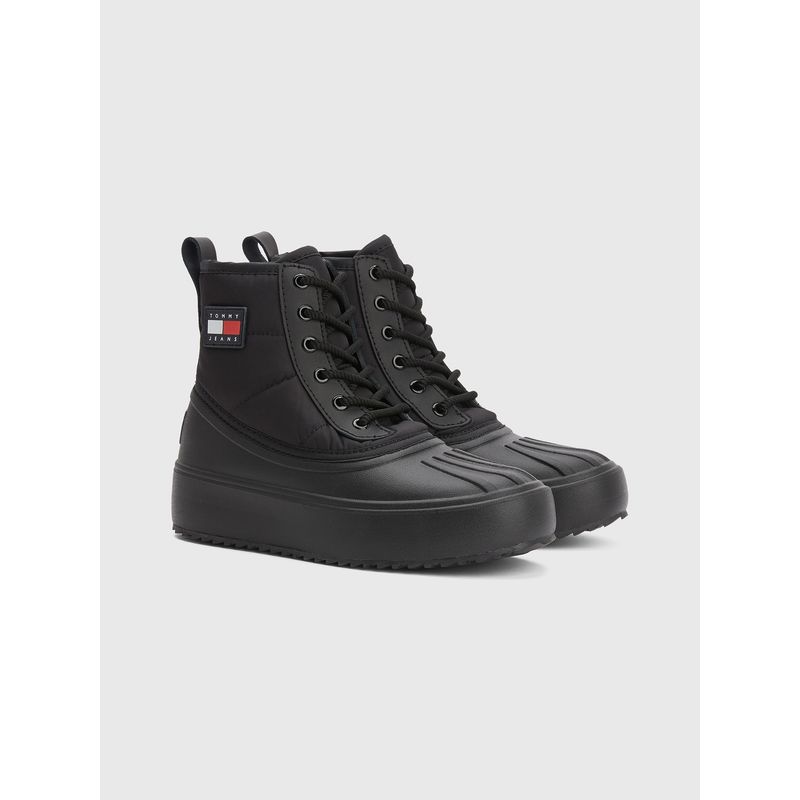 TOMMY HILFIGER - Botas Híbridas Acolchadas Negro Tommy Hilfiger