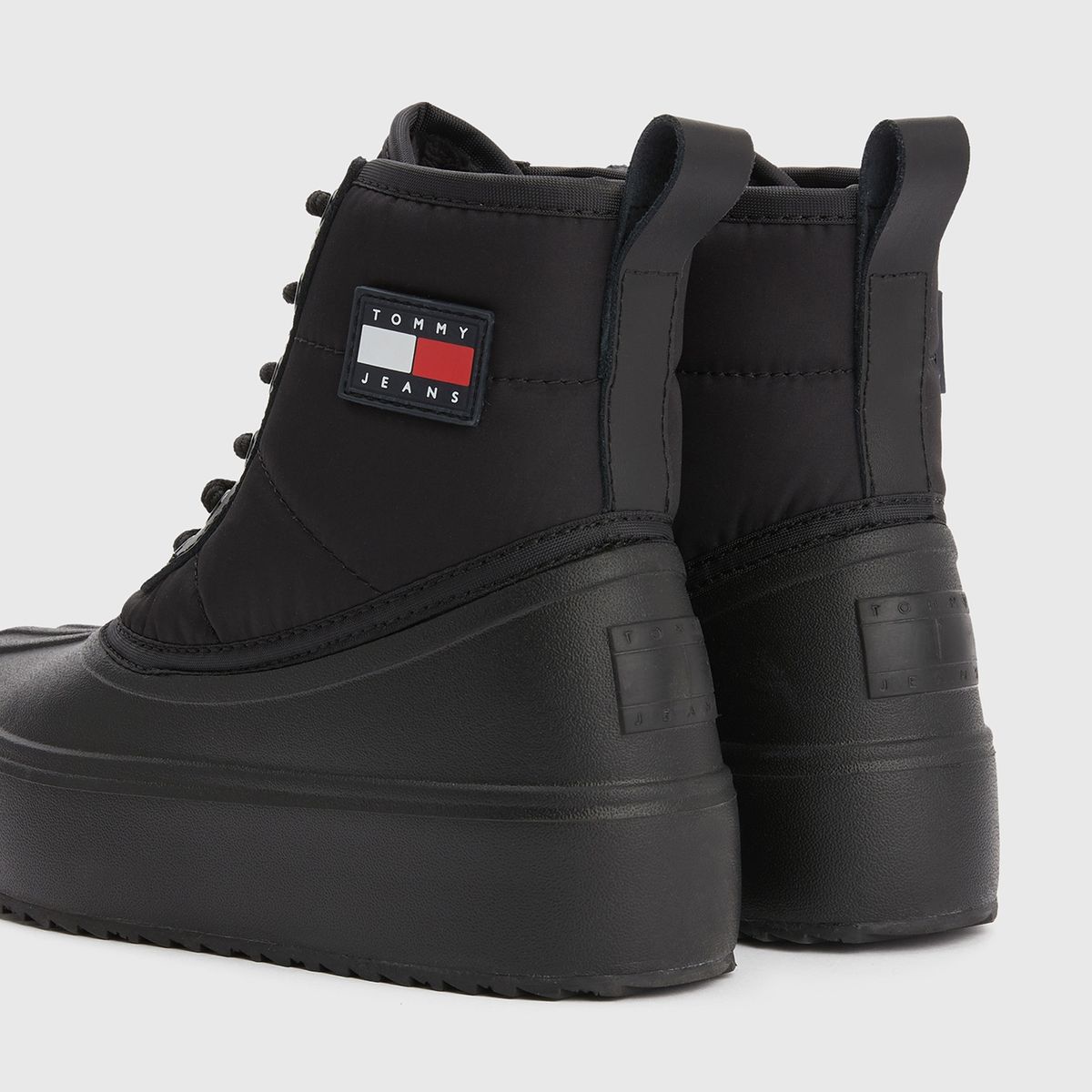 TOMMY HILFIGER - Botas Híbridas Acolchadas Negro Tommy Hilfiger