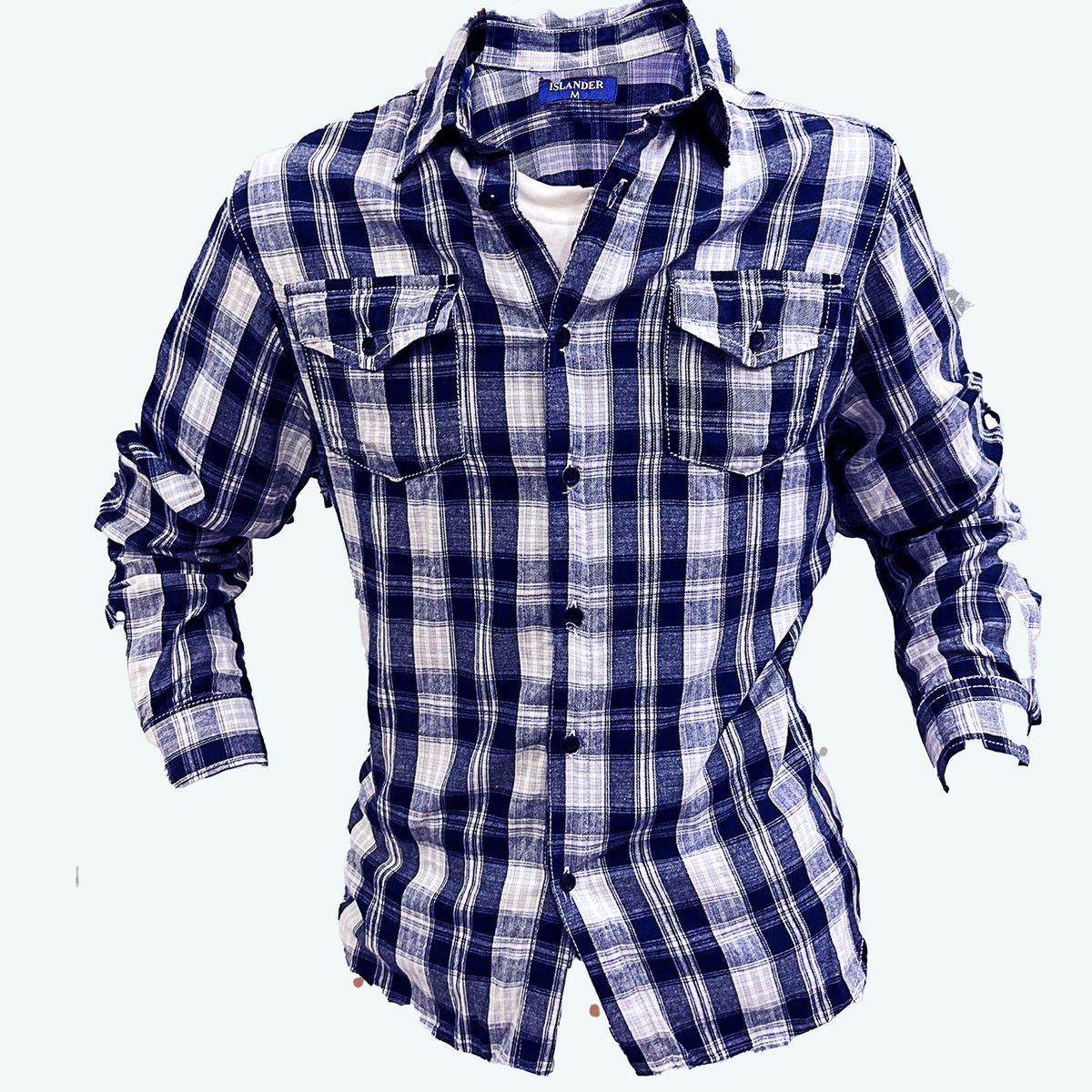 ISLANDER - Camisa Franela Tejida