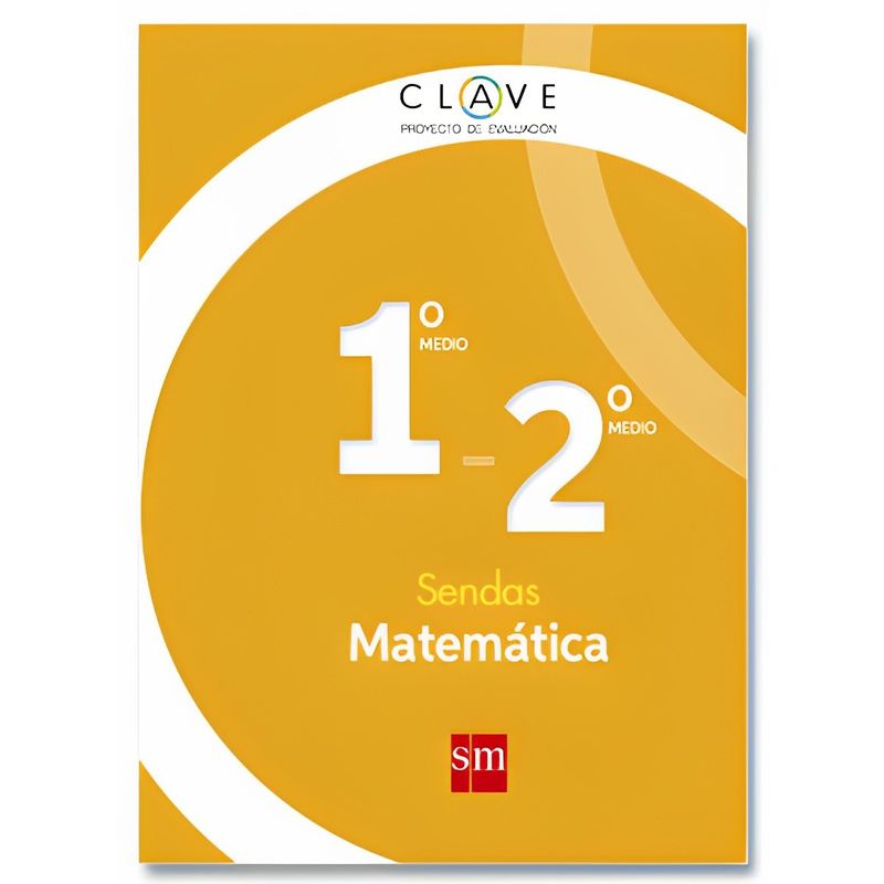 TOP10BOOKS - MATEMATICA 1 Y 2 MEDIO - SENDAS. Editorial: Ediciones SM