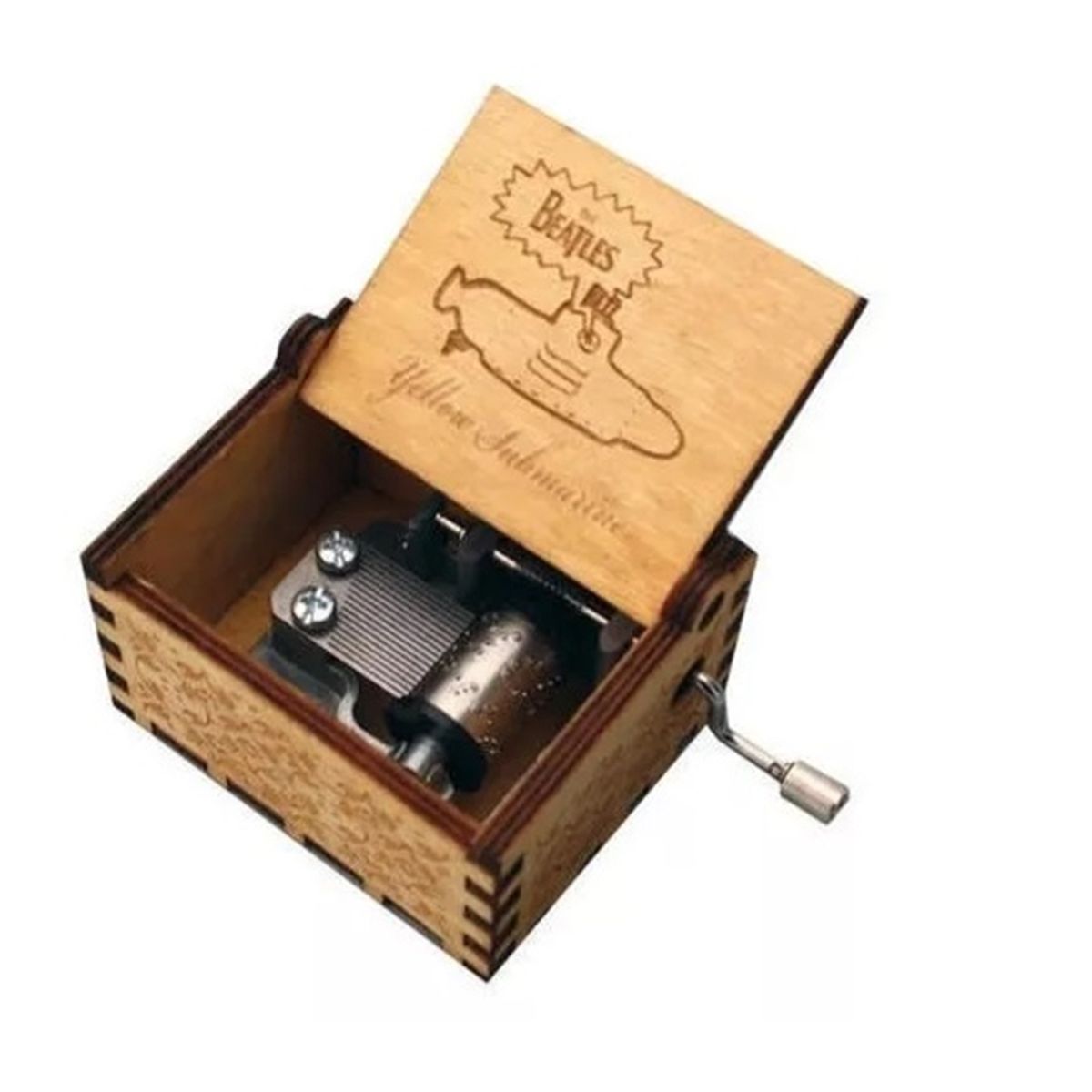 GENERICO - CAJA MUSICAL THE BEATLES YELLLOW SUBMARINE