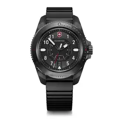 VICTORINOX - Reloj Journey 1884 dial negro correa caucho