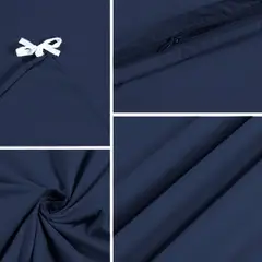 DREAMY - Funda Manta Queen Azul Marino