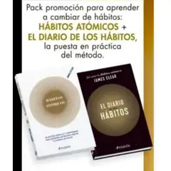 PAIDOS - PACK HABITOS - HABITOS ATOMICOS DIARIO DE HABITOS - JAMES CLEAR