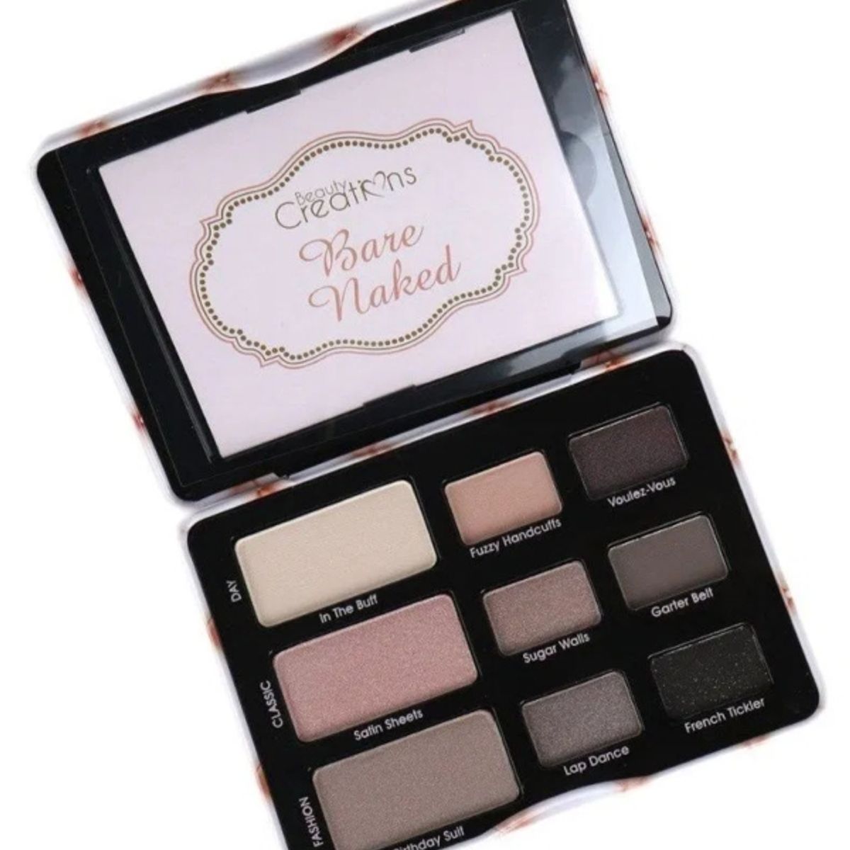 BEAUTY CREATIONS - Paleta de sombras «BARE NAKED» Beauty Creations