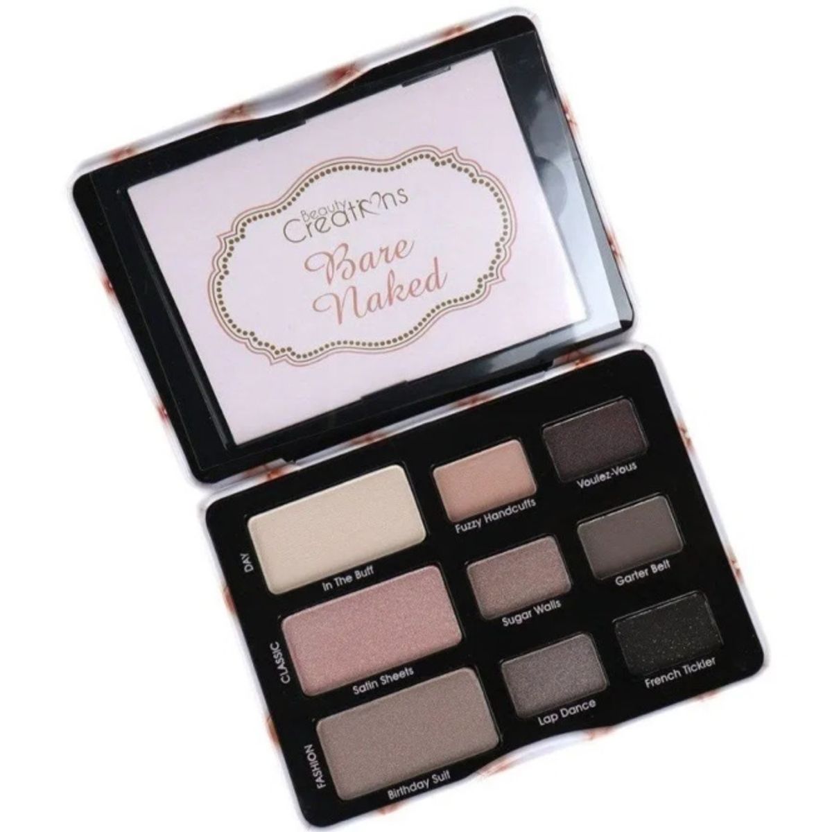 BEAUTY CREATIONS - Paleta de sombras «BARE NAKED» Beauty Creations