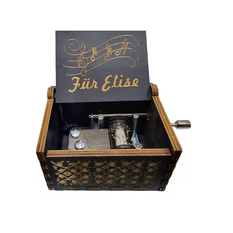 GENERICO - CAJA MUSICAL BEETHOVEN  FUR ELISE  negra