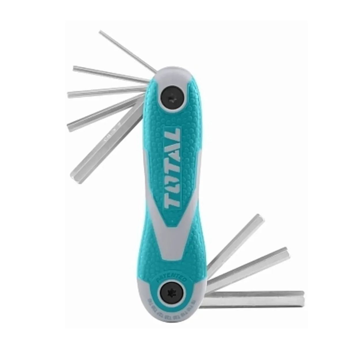 TOTAL TOOLS - Juego Llaves Allen Hexagonales 2-8mm