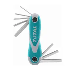 TOTAL TOOLS - Juego Llaves Allen Hexagonales 2-8mm