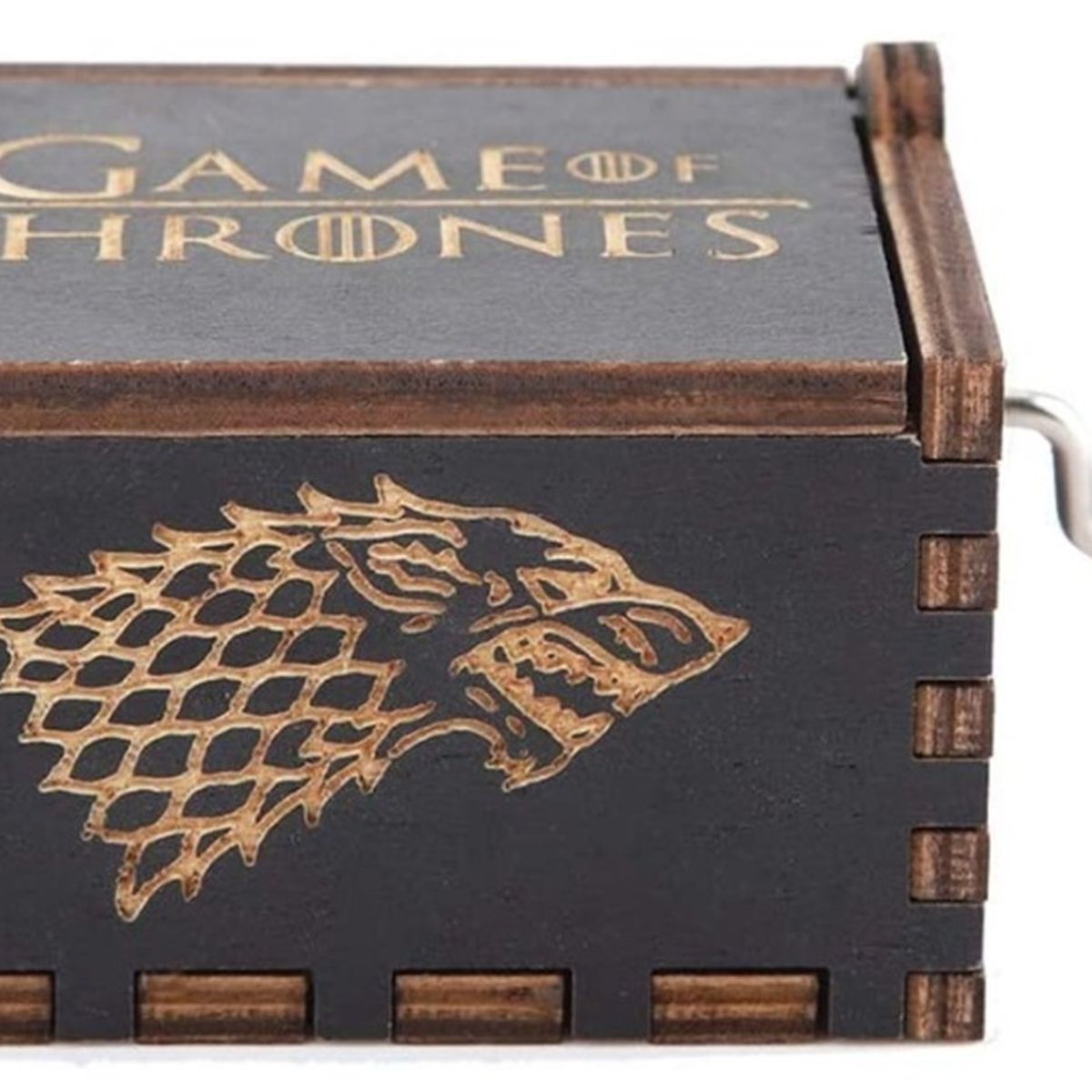 GENERICO - GAME OF THRONES two winter is coming caja musical de madera
