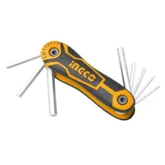 INGCO - Juego Llaves Allen Hexagonales 2-8mm
